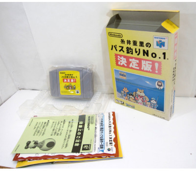 Itoi Shigesato no Bass Tsuri No. 1 Ketteiban! (boxat), N64