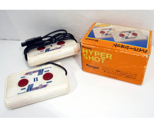 Famicom Hyper Shot kontroller i box
