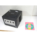 GameCube konsol - regionsfri japansk (svart) + skiva
