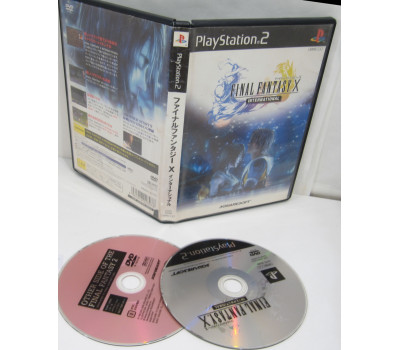 Final Fantasy X: International + DVD skiva (utan manual), PS2