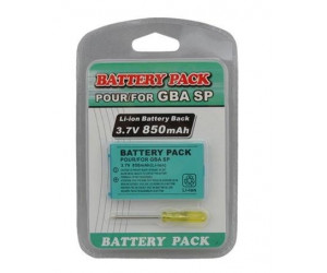 GameBoy Advance GBA SP batteri, nytt