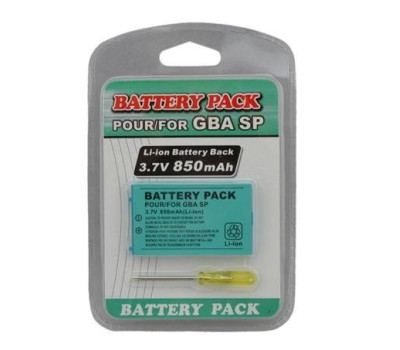 GameBoy Advance GBA SP batteri, nytt GameBoy Advance GBA SP batteri, nytt