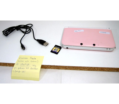 Nintendo 3DS XL, regionsfri rosa