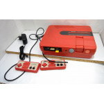 Twin Famicom (röd) - restaurerad , väl fungerande