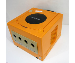 GameCube konsol - regionsfri, med Swiss skiva (orange)