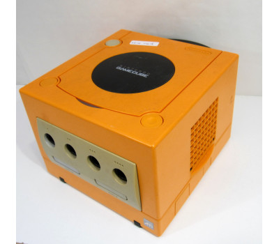 GameCube konsol - regionsfri, med Swiss skiva (orange)
