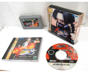 King of Fighters '95 med kassett och box, Saturn