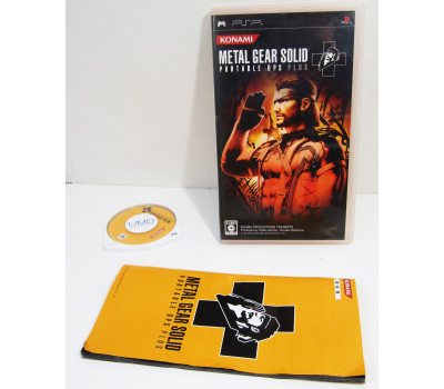 Metal Gear Solid Portable Ops Plus +, PSP