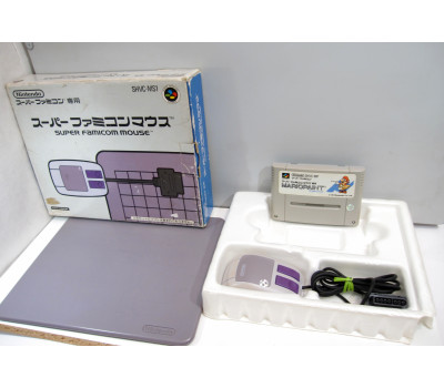 Mus, boxad med Mario Paint, till SNES SFC