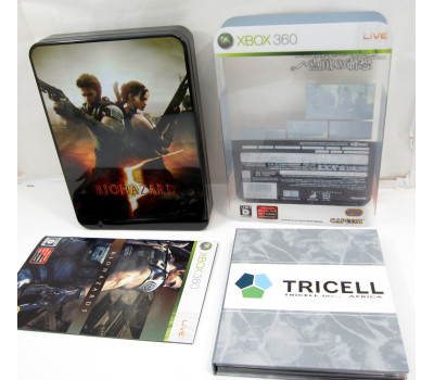 Biohazard 5 / Resident Evil 5 deluxe edition, XBOX 360 Biohazard 5 / Resident Evil 5 deluxe edition, XBOX 360