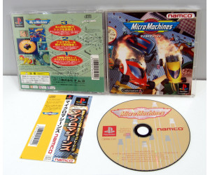 Micro Machines (med spine), PS1