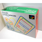 Super Famicom konsol 1-chip, boxad
