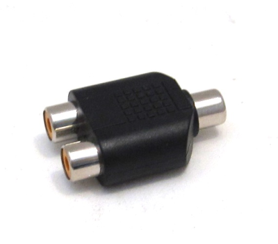 AV splitter - 1 hona till 2 honor RCA/AV ljud/bild