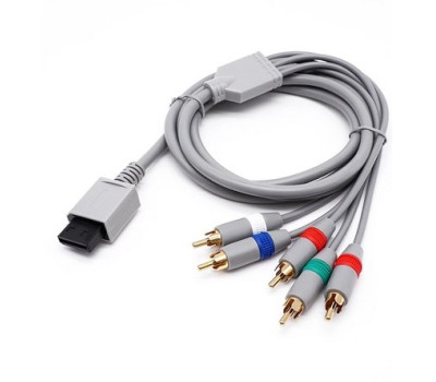 Wii komponentkabel HDTV (skärmad), ny