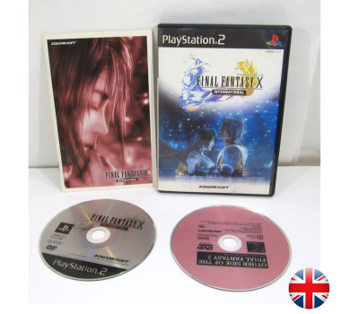 Final Fantasy X: International + DVD skiva, PS2