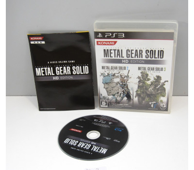 Metal Gear Solid HD edition, PS3