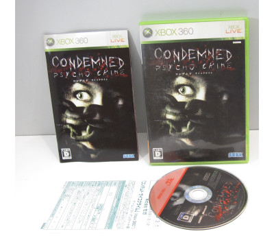 Condemned - Psycho Crime / Criminal Origins, XBOX 360