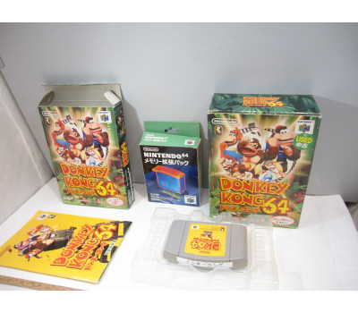 Donkey Kong 64 (stor box), N64