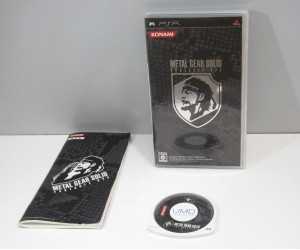 Metal Gear Solid Portable Ops (ovanligt omslag), PSP