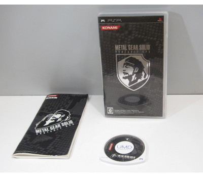 Metal Gear Solid Portable Ops (ovanligt omslag), PSP