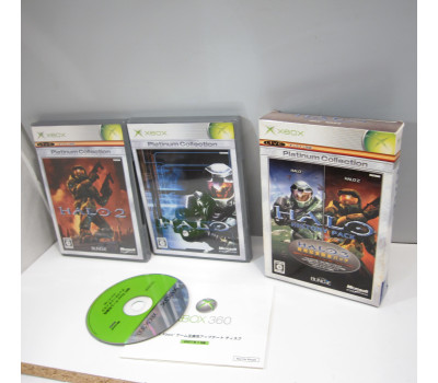 Halo 1 + 2 platinum collection, Xbox