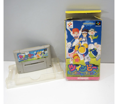 Pop'n Twinbee: Rainbow Bell Adventures (boxat), SFC