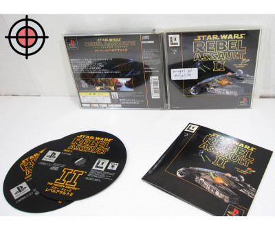 Star Wars Rebel Assault II, PS1 Star Wars Rebel Assault II, PS1