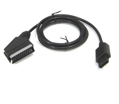 Gamecube PAL - skärmad - RGB scart kabel Gamecube PAL - skärmad - RGB scart kabel