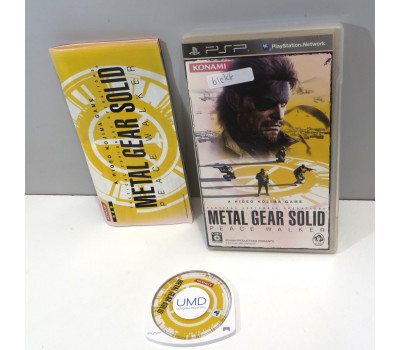 Metal Gear Solid: Peace Walker (blekt omslag), PSP
