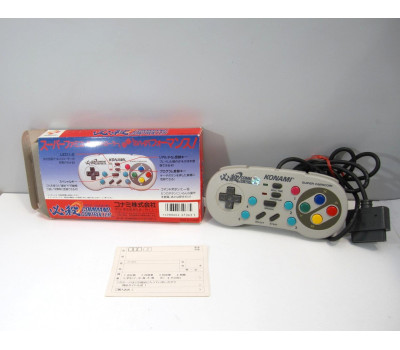 Konami Command Controller handkontroll (boxad), SFC Konami Command Controller handkontroll (boxad), SFC