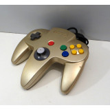 N64 handkontroll, guld