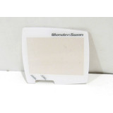Wonderswan (svartvitt) skärmskydd i plast, vitt