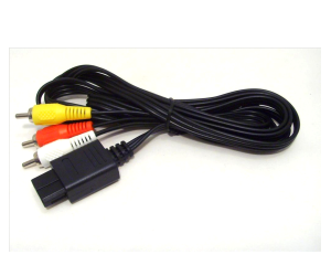 AV/RCA-kabel till N64, SNES, GC - ny
