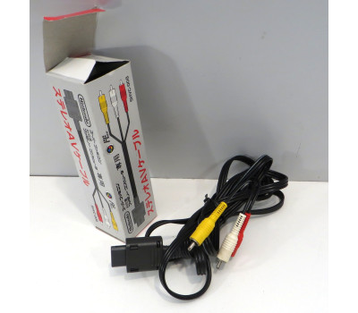 AV/RCA-kabel, Nintendo NTSC, original (boxad) SHVC-008 AV/RCA-kabel, Nintendo NTSC, original (boxad) SHVC-008