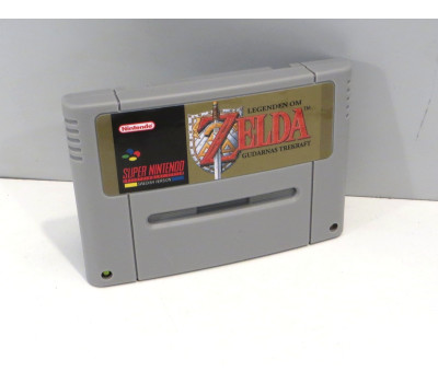 Zelda: (A Link to the Past / Gudarnas Trekraft) +svenska, SNES