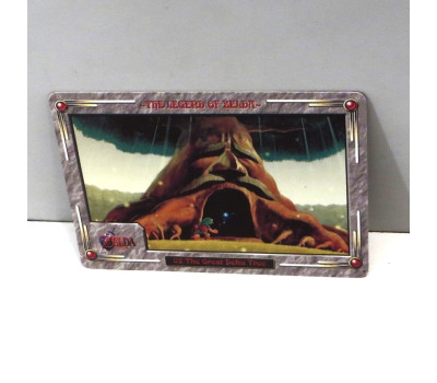 Carddass Legend of Zelda 02 The Great Deku Tree Carddass Legend of Zelda 02 The Great Deku Tree