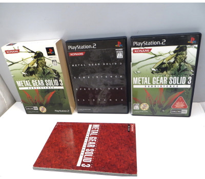 Metal Gear Solid 3 subsistence + existence (Limited Edition), PS2