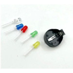 Gamecube färgade LED + batterihållare