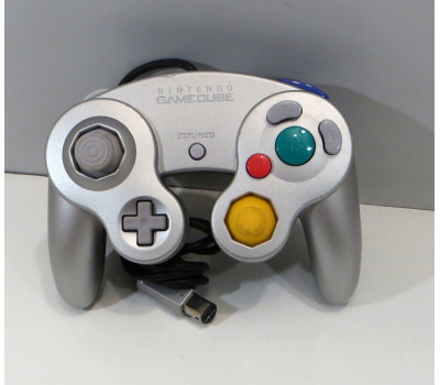 GameCube handkontroll original, silver