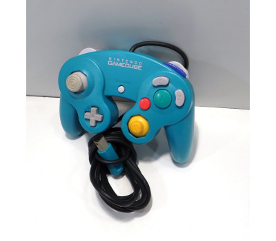 GameCube Handkontroll original, turkos (emerald blue)