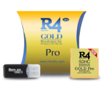 R4 Gold Pro SDHC för Nintendo DS / 3DS / 2DS