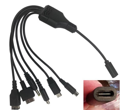 USB-C multi-laddare laddkabel