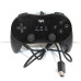 Wii, Wii U, original Classic Pro Controller handkontroll (svart/vit)
