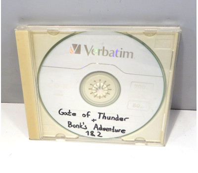Gate of Thunder + Bonk's Adventure 1&2 (bränd skiva), PCECD