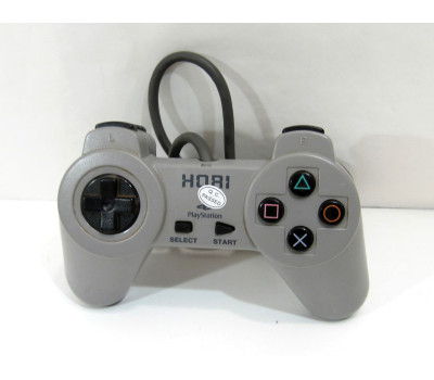 PS1 handkontroll, grå, Hori (HoriPad PS SLPH 0031)
