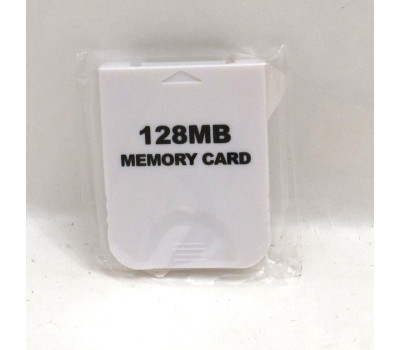GameCube / Wii minneskort 128MB (svart/vit), nytt