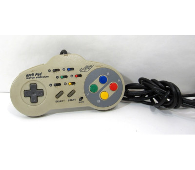 Ascii Pad handkontroll NTSC SNES / SFC (gulnad)