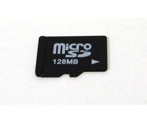 Micro SD kort 128 MB, nytt