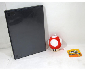 Svamp röd nyckelring 7cm Nintendo