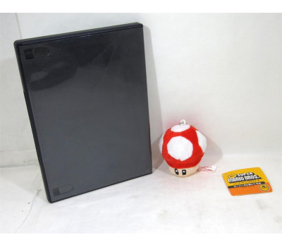 Svamp röd nyckelring 7cm Nintendo